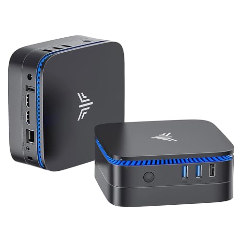 NiPoGi AK1PRO Mini PC Ιntel Celeron N5105 (bis 2,9GHz) Mini Computer, 8GB DDR4 256GB ROM Desktop PC mit 4K HD Dual Displays, Dual WiFi, BT4.2, Gigabit Ethernet Mini Tower PC für Unternehmen/Zuhause