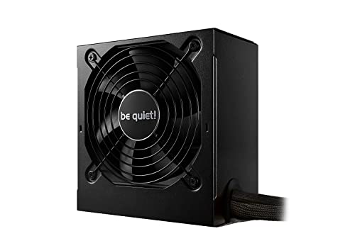 be quiet! System Power 10 450W, 80 Plus Bronze, leiser, temperaturgesteuerter 120mm-Qualitätslüfter, Unterstützung von leistungsstarken GPUs, Schwarze Flachbandkabel, BN326