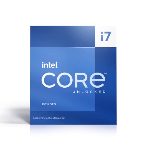 Intel® Core™ i7-13700KF Desktop-Prozessor 16 Kerne (8 P-cores und 8 E-cores) 30 MB Cache, bis zu 5,4 GHz