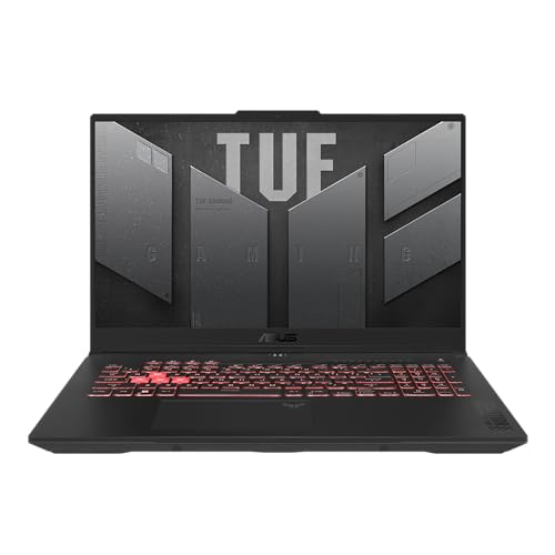 ASUS TUF Gaming A17 Laptop | 17,3' Full-HD 16:9 IPS Display | AMD Ryzen 5 7535HS | 16 GB RAM | 512 GB SSD | NVIDIA RTX 4050 | Windows 11 | QWERTZ Tastatur | Mecha Grey