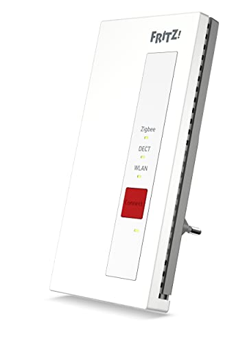 AVM FRITZ!Smart Gateway:Einfache Anbindung von Zigbee 3.0 und DECT-ULE LED-Lampen,Steuerung per FRITZ!App und FRITZ!Fon, Erweiterung der Geräteanzahl im Smart Home und stabile Verbindung über WLAN/LAN