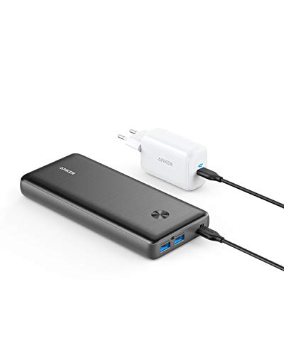 Anker 737 Powerbank(PowerCore 26K für Laptop) mit PD Netzteil, Power Delivery Ladeset für USB-C MacBook Air/Pro/Dell XPS, iPad Pro 2020, iPhone 11 Pro / 11 / XS Max/X / 8, und mehr