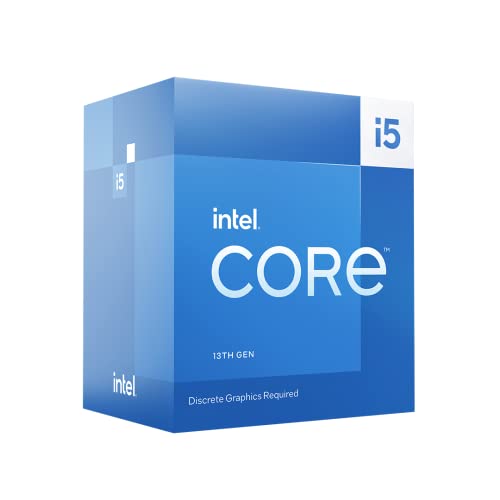Intel® Core™ i5-13400F Desktop-Prozessor 10 Kerne (6 P-cores und 4 E-cores) 20 MB Cache, bis zu 4,6 GHz