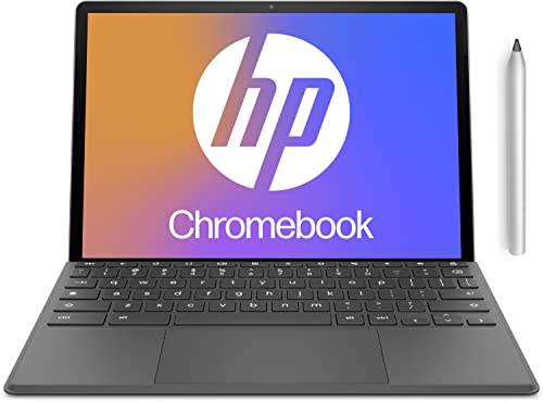 HP Chromebook x2 11 Zoll 2,1K Touch-Display, Qualcomm Snapdragon 7c, 128GB eMMC, 4GB RAM, ChromeOS, QWERTZ Tastatur, Schwarz inkl. HP Pen